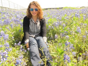Kallie looking gorgeous in the Bluebonnets!