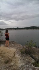 Lake Travis in the evening