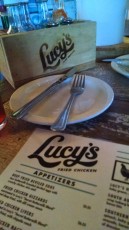 First Lucy's Chicken in Person