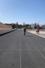 I ran on the track of the first modern Olympic games