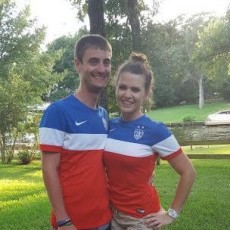 Cute 4th of July pictures in our US National Team jerseys