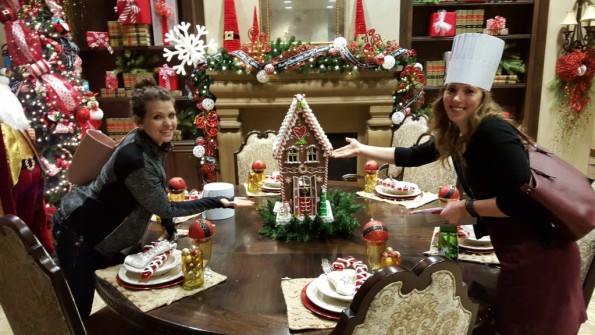 Gingerbread House at Location!