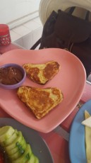 Heart Pancakes!