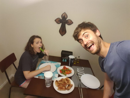 We made food