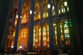 The Sagrada Familia is gorgeous in the afternoon.