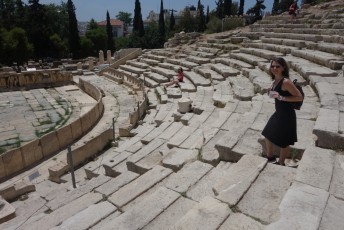 At  Odeon of Herodes Atticus