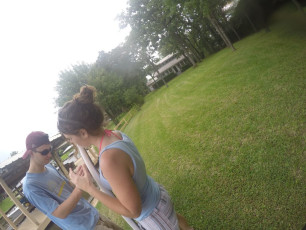 Go Pro fun at the Lake