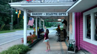 Kallie at the Bakery