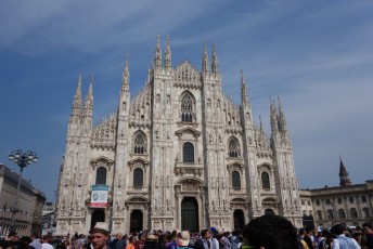 A huge church in Milan