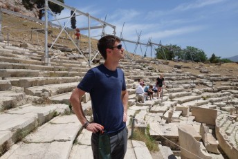 Aaron at Odeon of Herodes Atticus